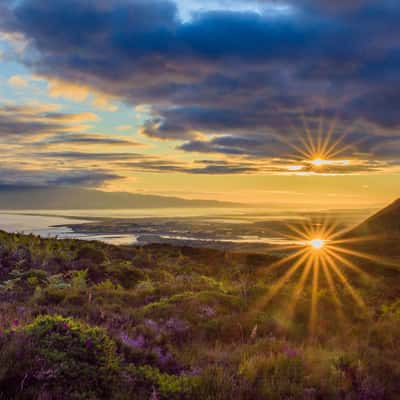 Sunrise over Castlemaine Harbour, Ireland