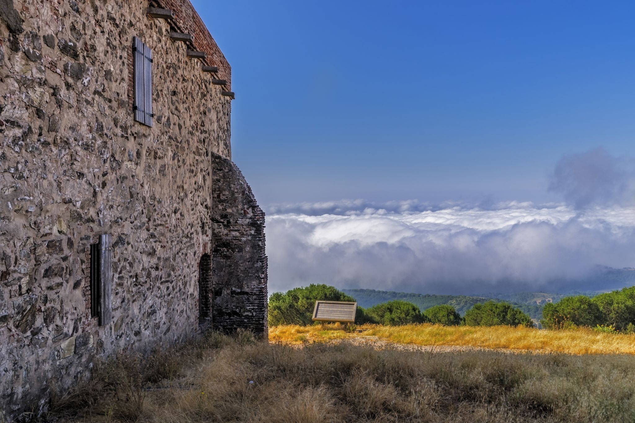 Sunset from Tentudía, Spain