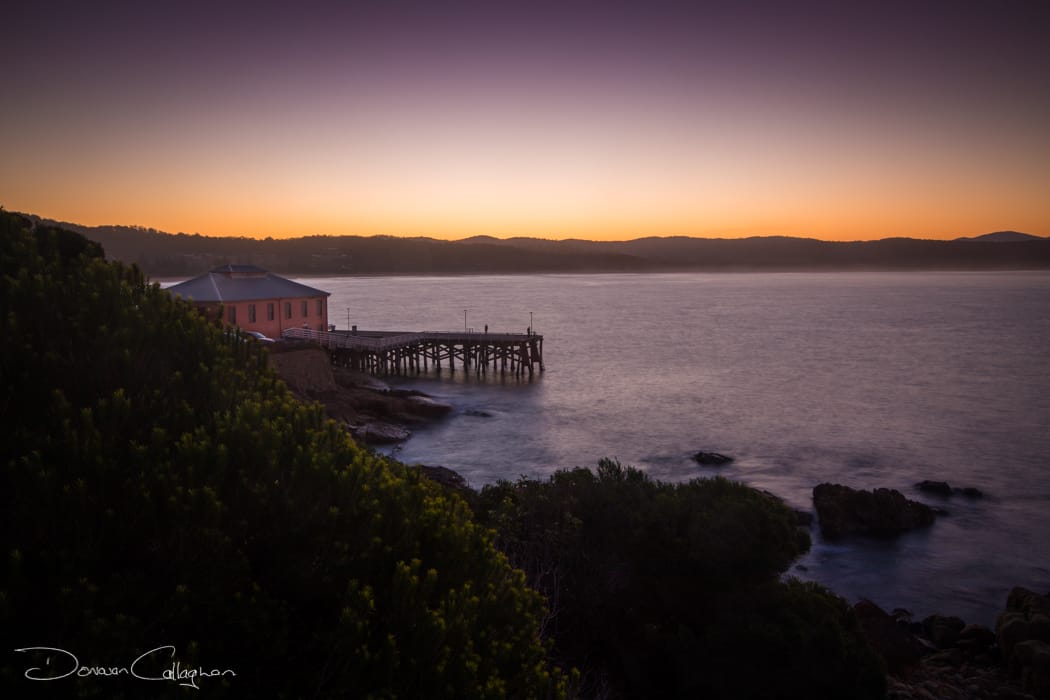 Tathra wharf at sunset NSW, Australia