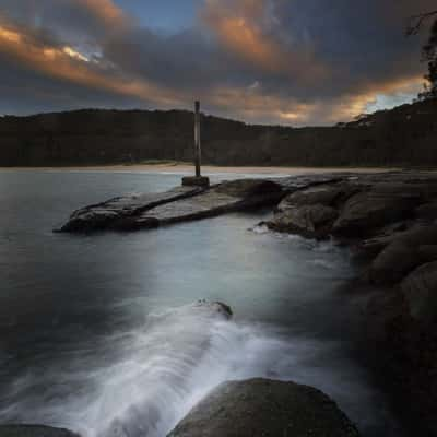 The Derrick Pebbly Beach Sunrise NSW, Australia