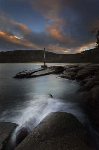 The Derrick Pebbly Beach Sunrise NSW