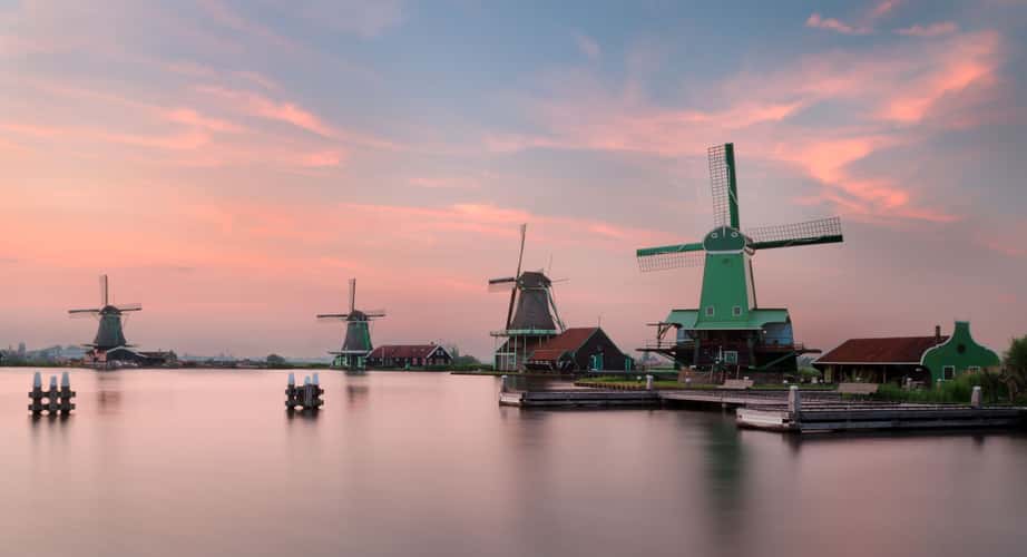 The mills of the Zaanse Schans