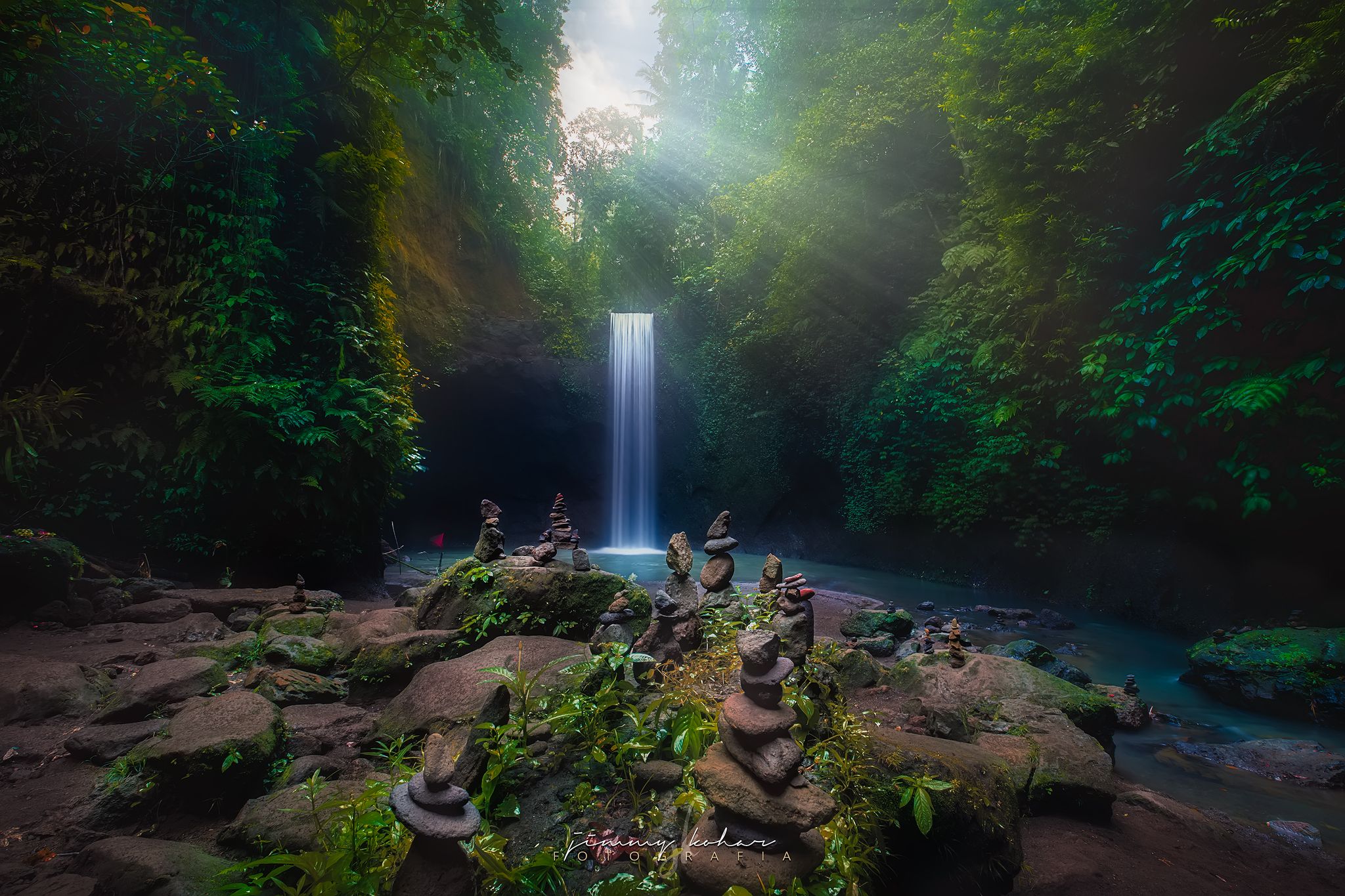Tibumana Waterfall, Bali, Indonesia
