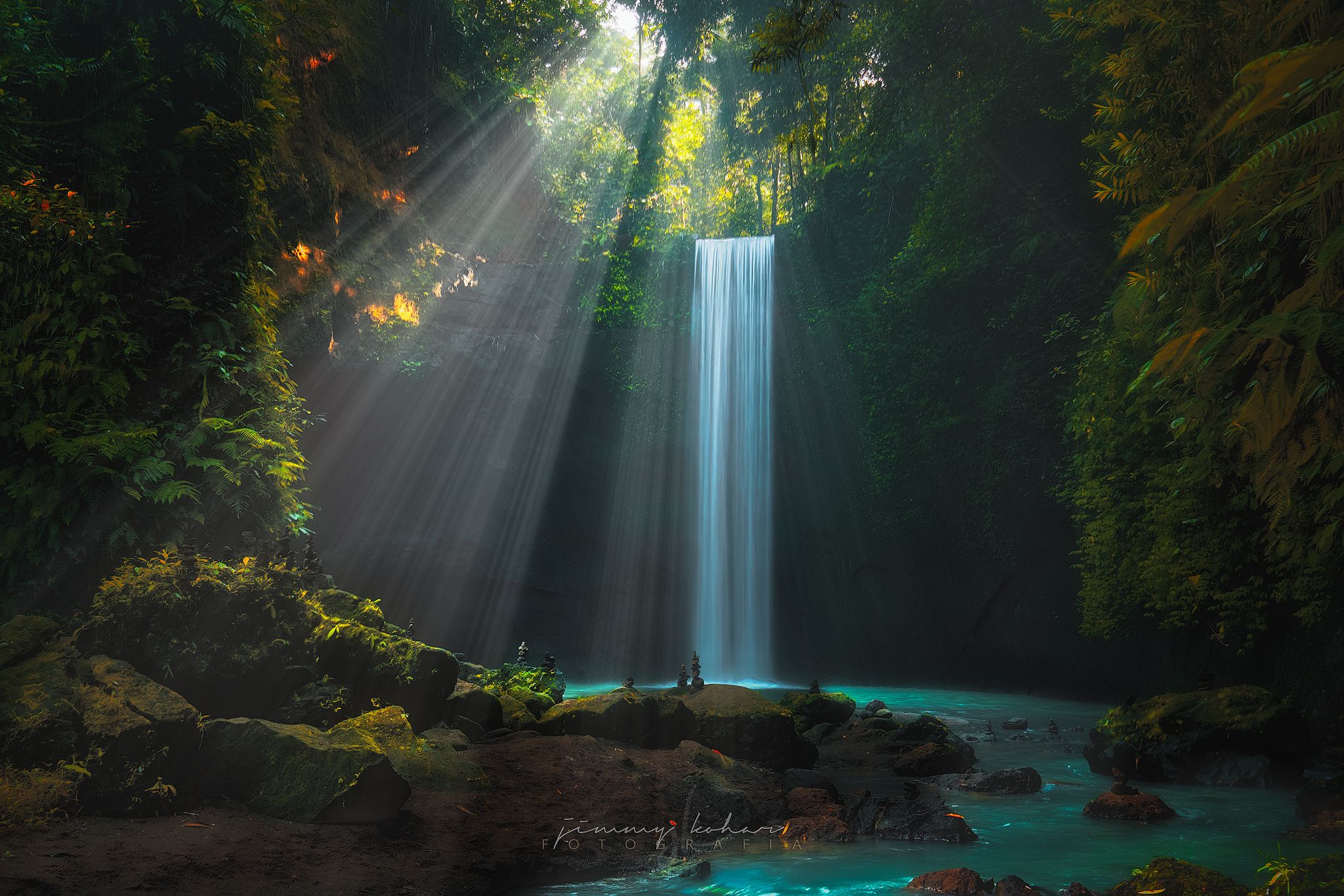 Tibumana Waterfall, Bali, Indonesia