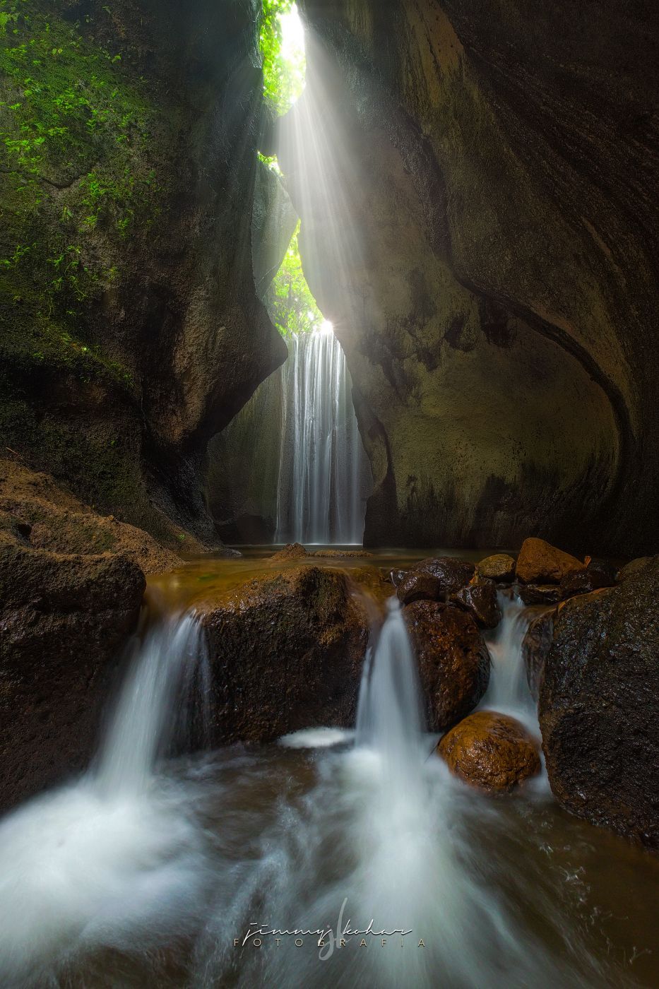 Tukad Cepung Waterfall, Indonesia
