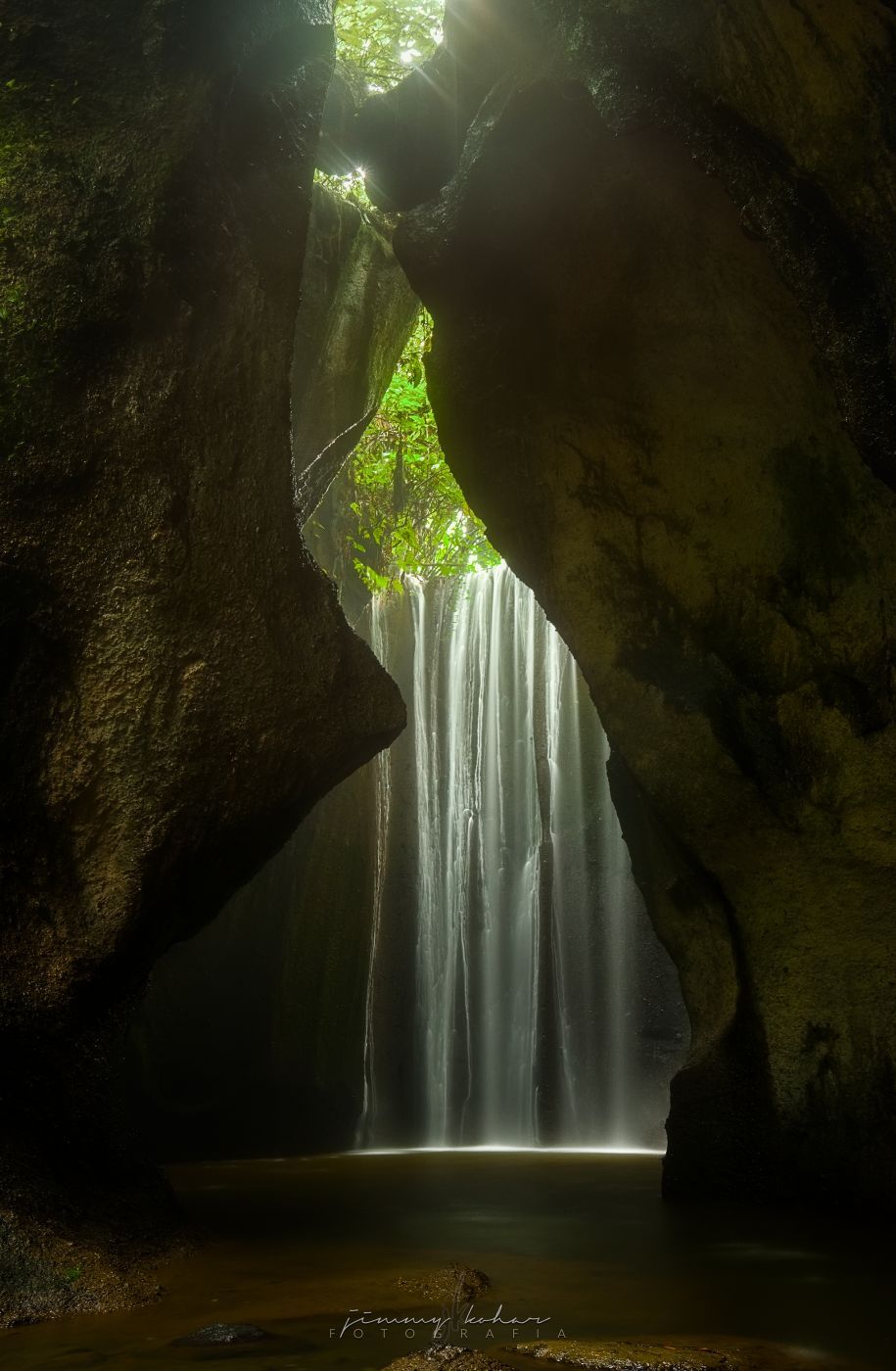 Tukad Cepung Waterfall, Indonesia