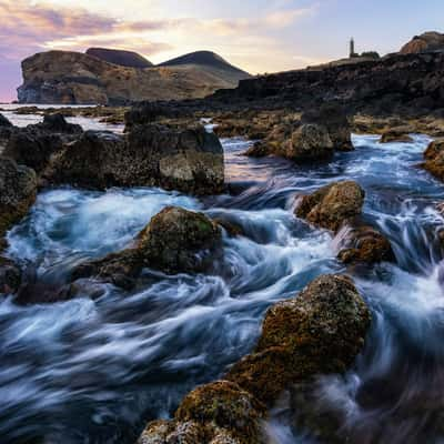 Vulcao dos Capelinhos from Porto do Comprido, Portugal