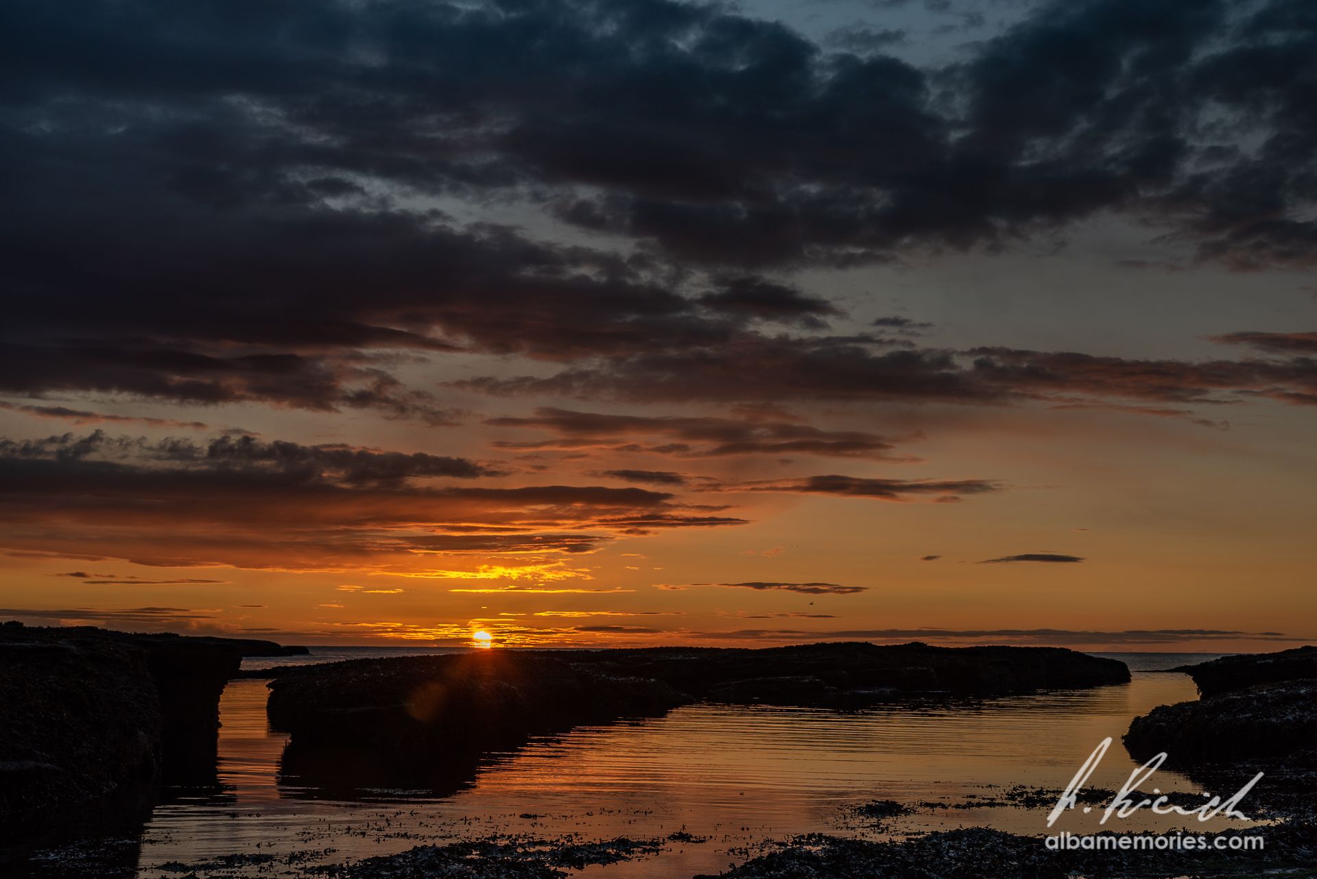 Abroath Clifs - beach, United Kingdom