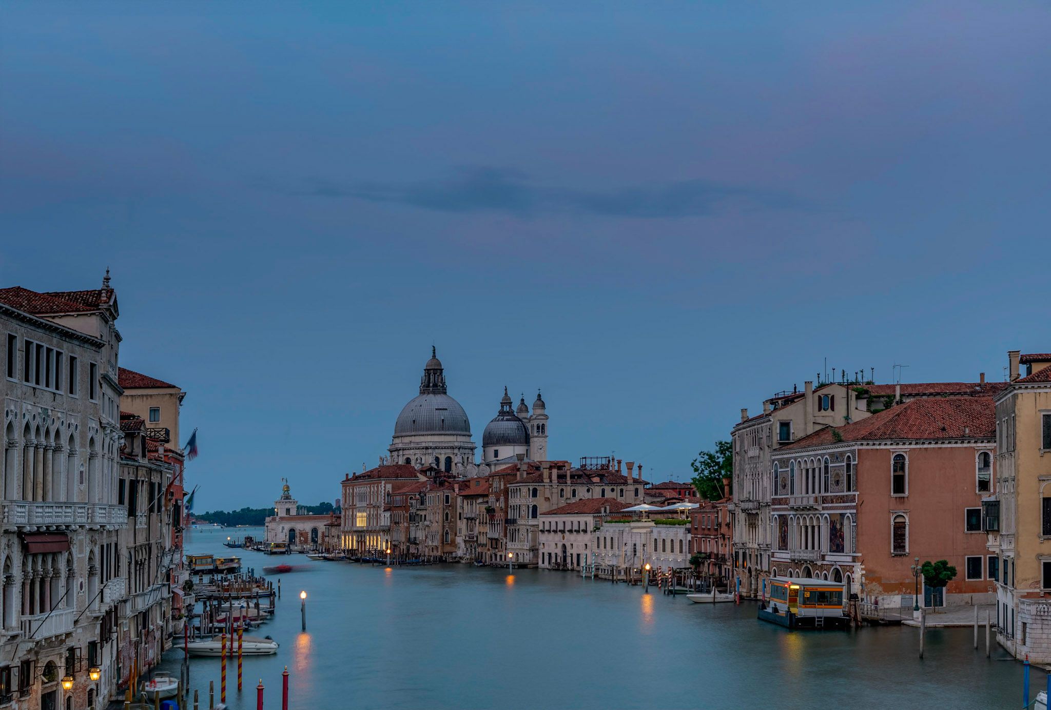 View from Ponte dell'Accademia, Venice, Italy