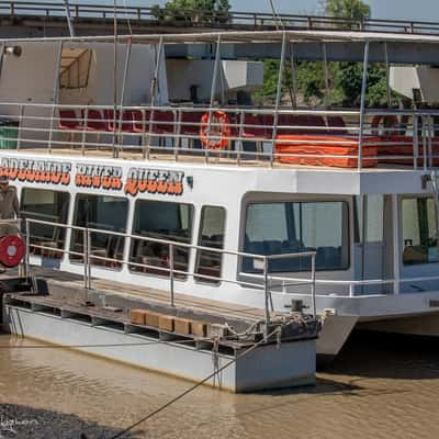 Adelaide River Queen jumping croc boat Northern Territory, Australia