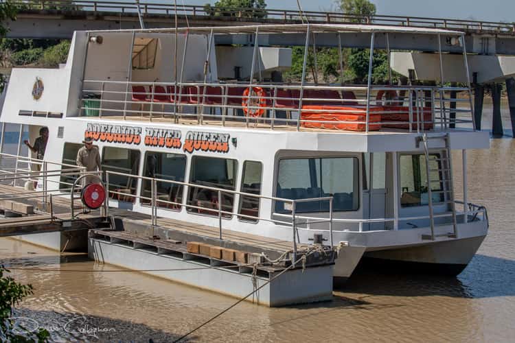 Adelaide River Queen jumping croc boat Northern Territory