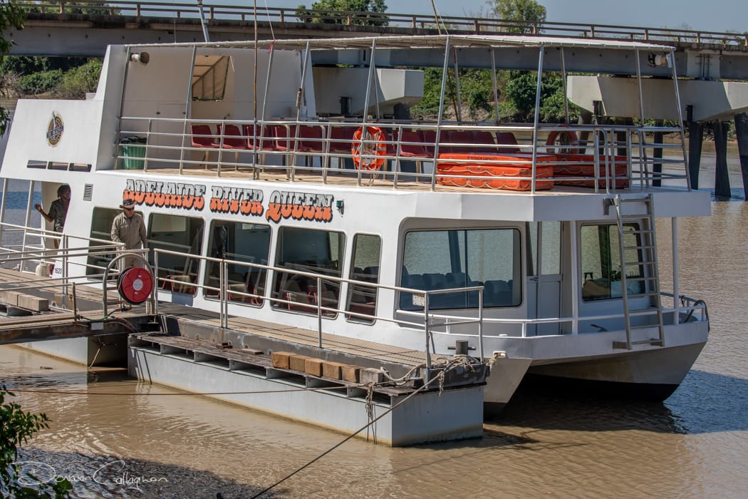 Adelaide River Queen jumping croc boat Northern Territory, Australia