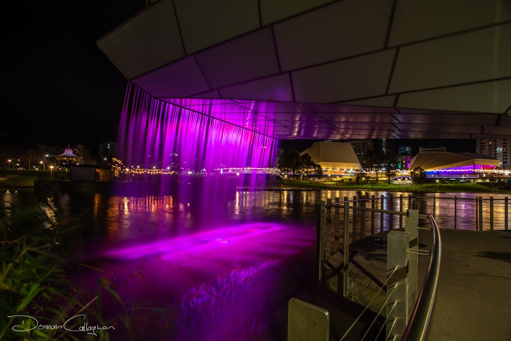 Adelaide River Torrens Pre Dawn Waterfall, Australia