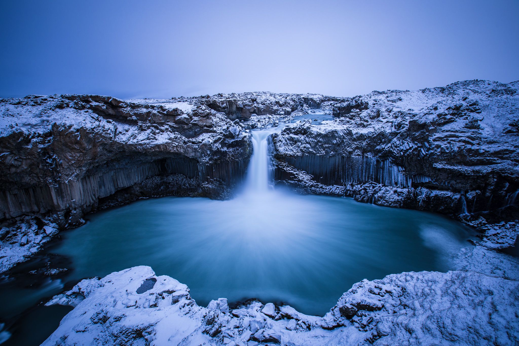 Aldeyjarfoss Waterfall, Iceland