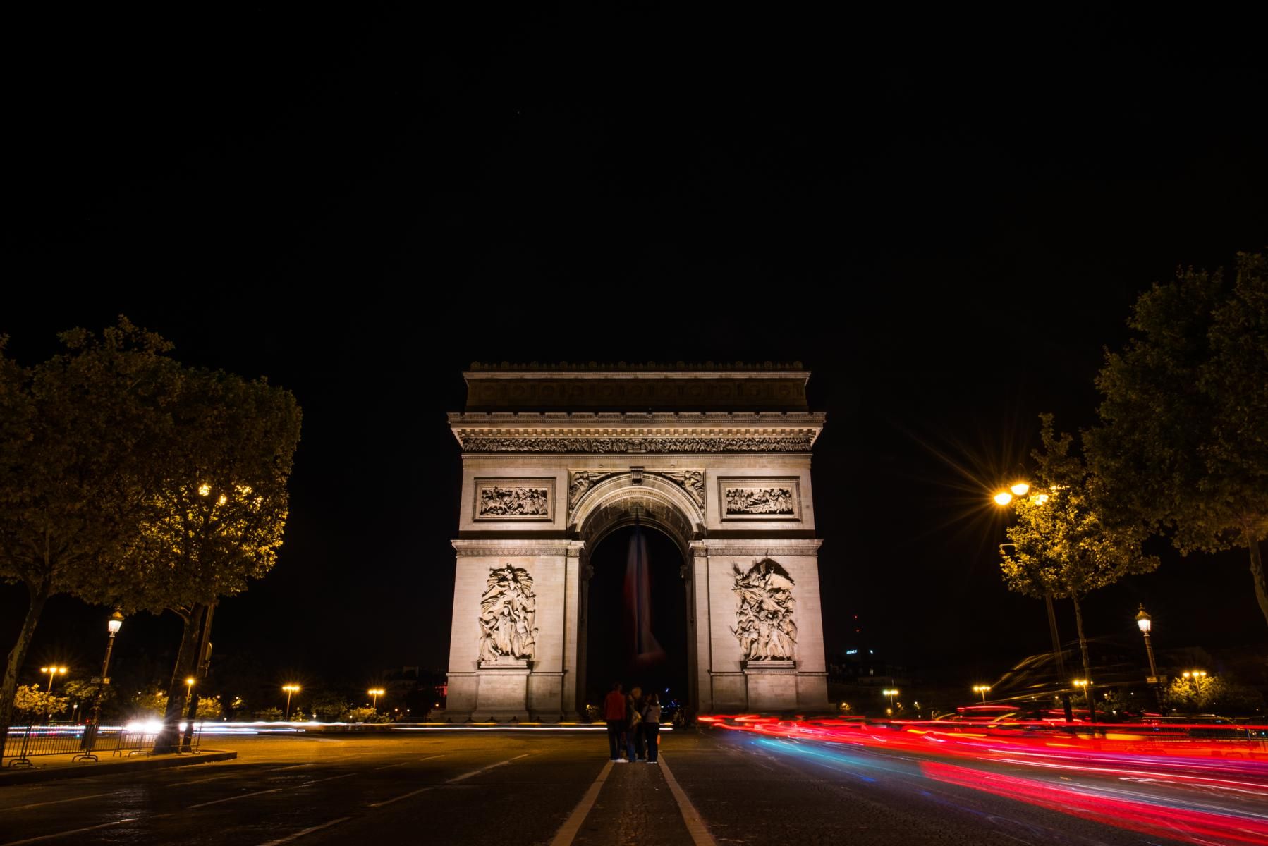 Arc de Triomphe, Paris, France