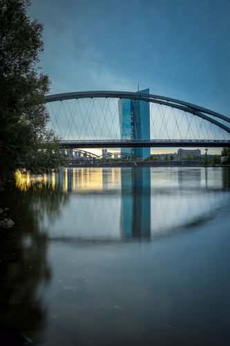 Osthafenbrücke, Frankfurt am Main