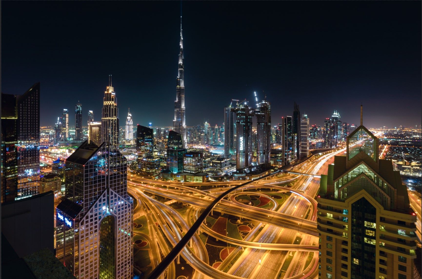 The Best View of Dubai, Burj Khalifa view from Shangri-La, United Arab Emirates