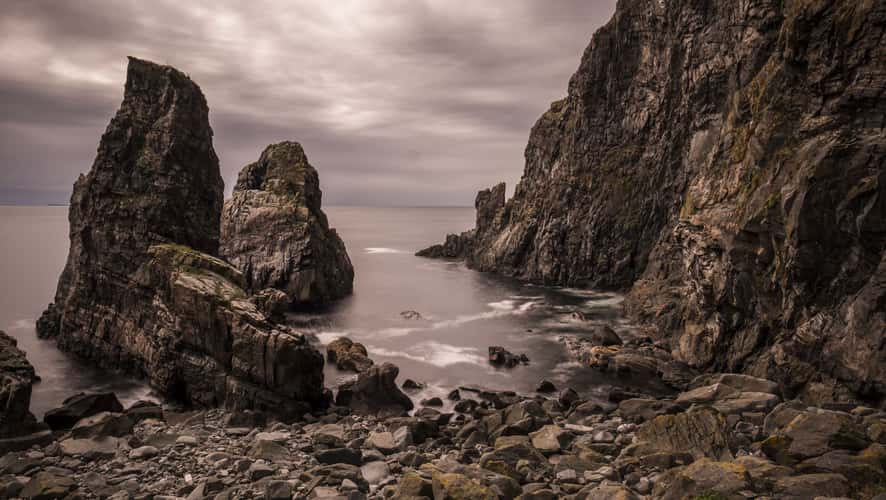 Coastline of Island Runde
