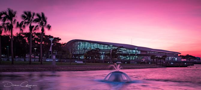 Darwin Convention Centre sunrise