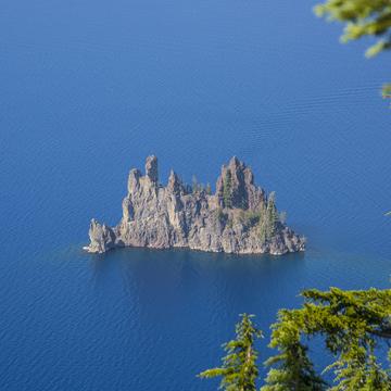 East side view points of Crater Lake, USA