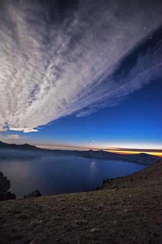 East side view points of Crater Lake