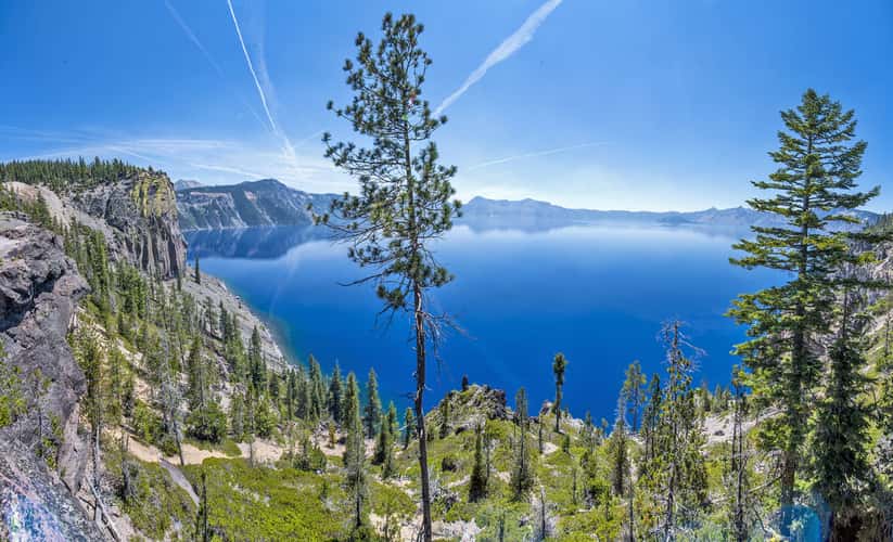 East side view points of Crater Lake