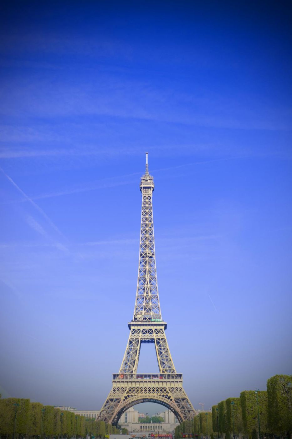 Eiffel Tower from Parc du Champs de Mars, France