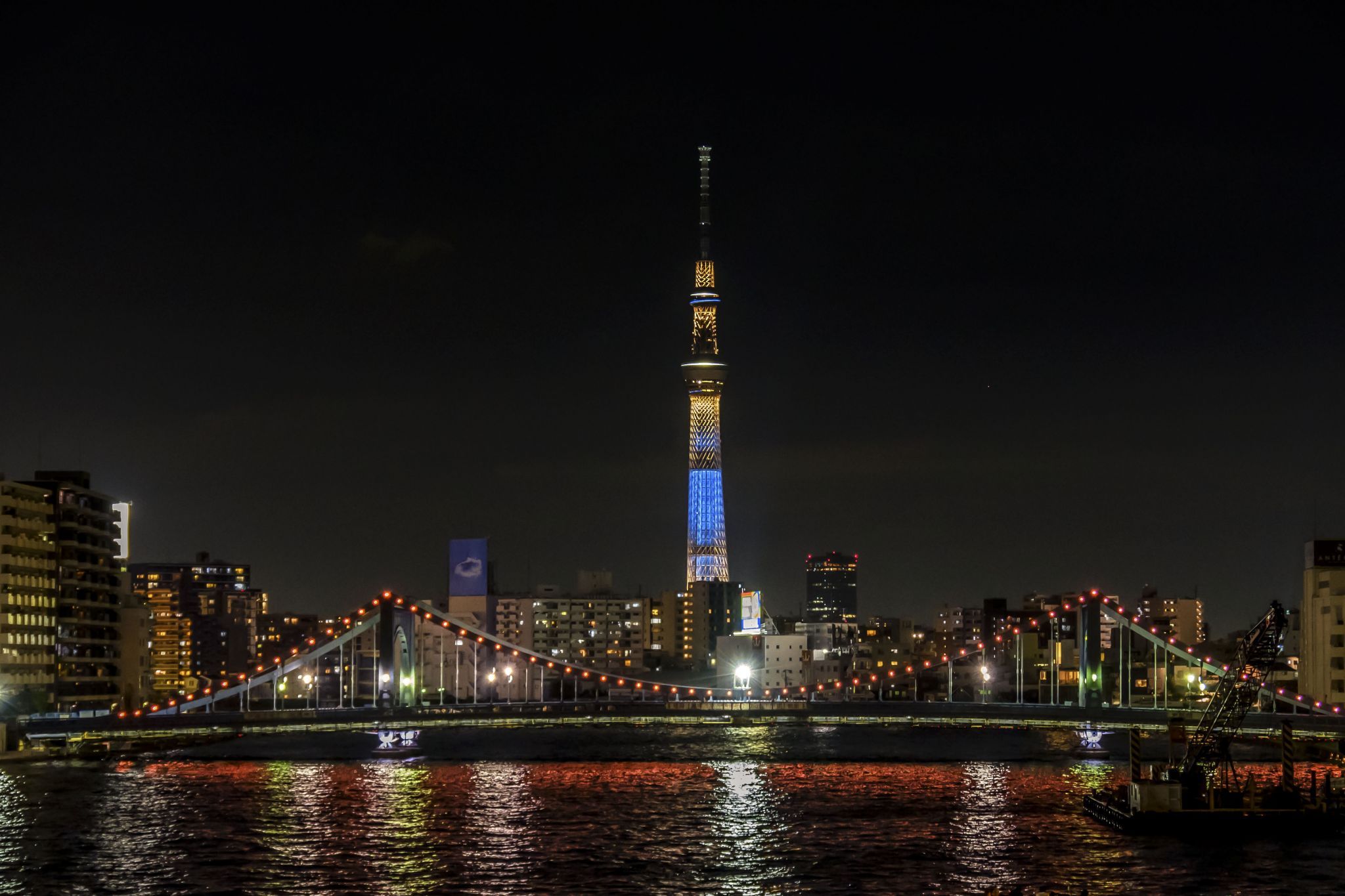 Eitai Bridge,Chuo Japan, Japan