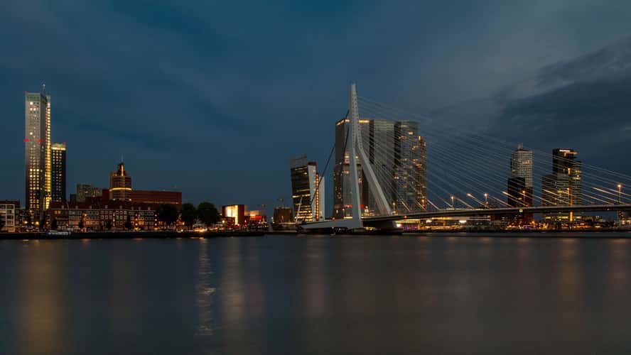 Erasmus Bridge (north view), Rotterdam