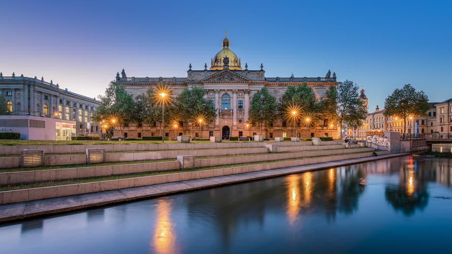 Federal Administration Court and Pleißemühlgraben