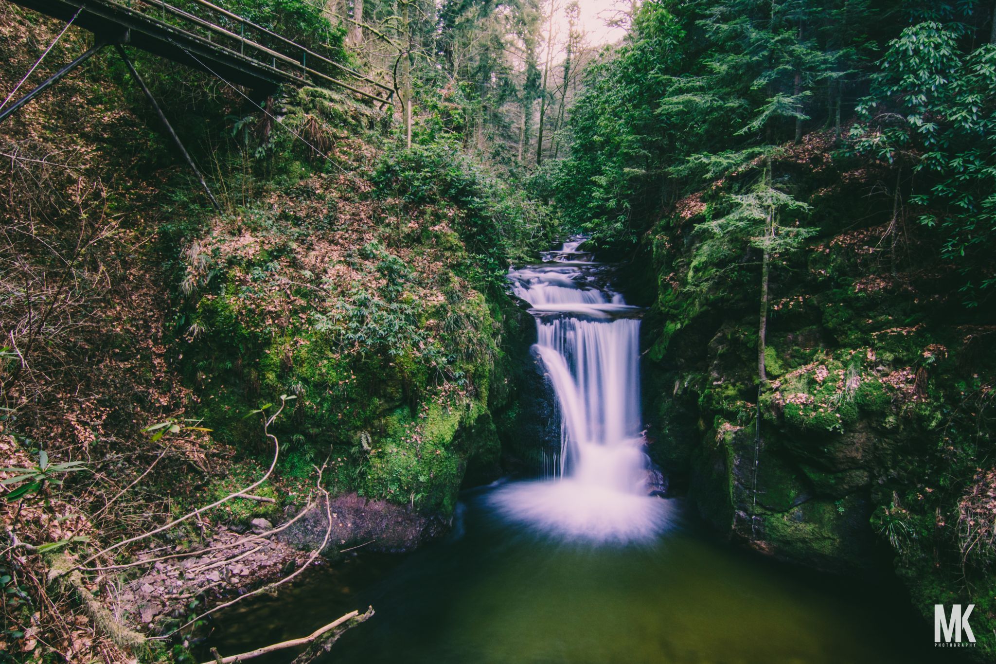 Geroldsauer Waterfall, Black Forest, Germany