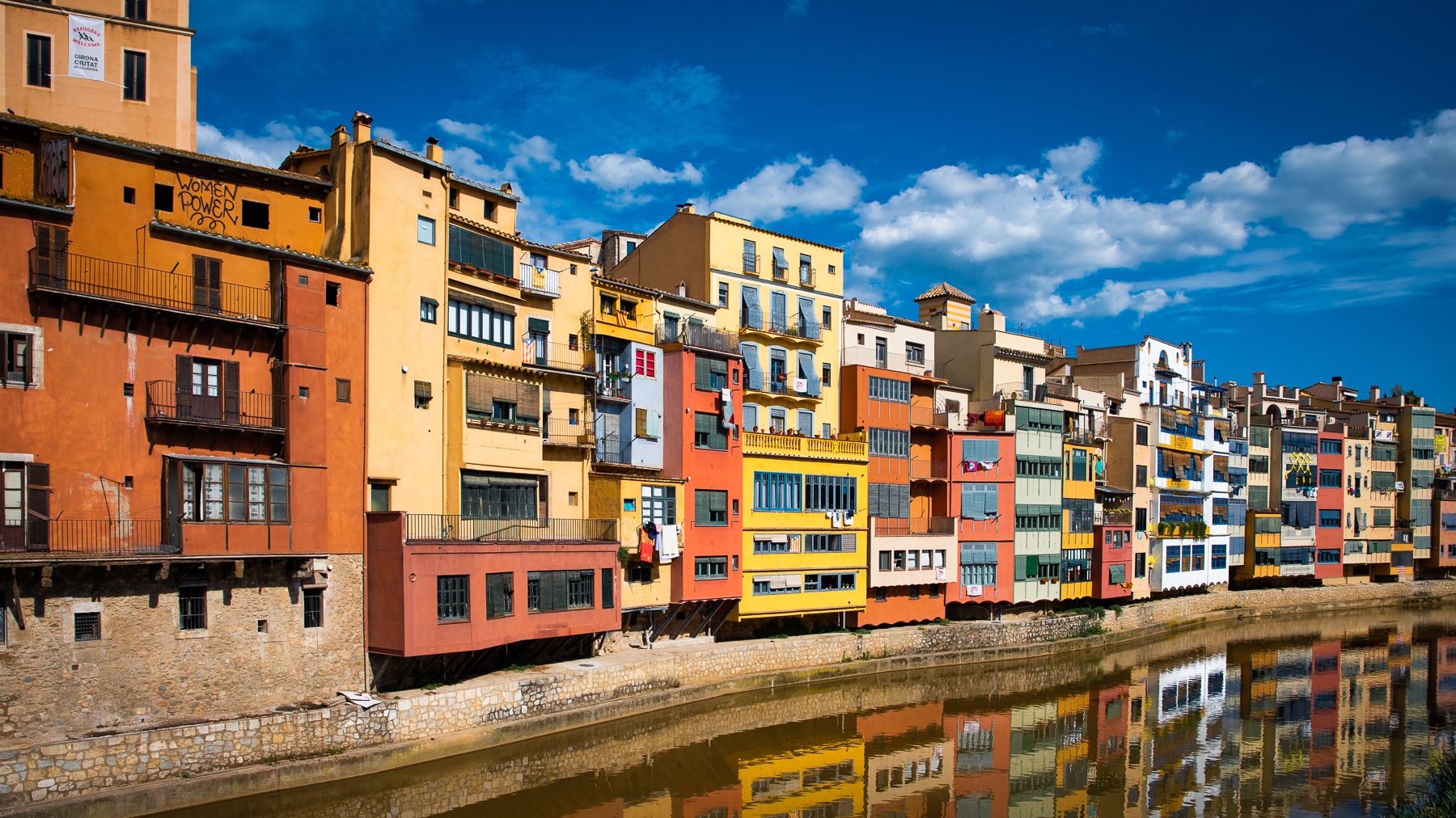 The Historical City Center of Girona, Spain