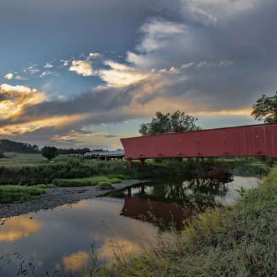 Hogback Covered Bridge, USA