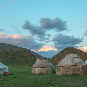 Jurtencamp Tuura Suu, Kyrgyz Republic