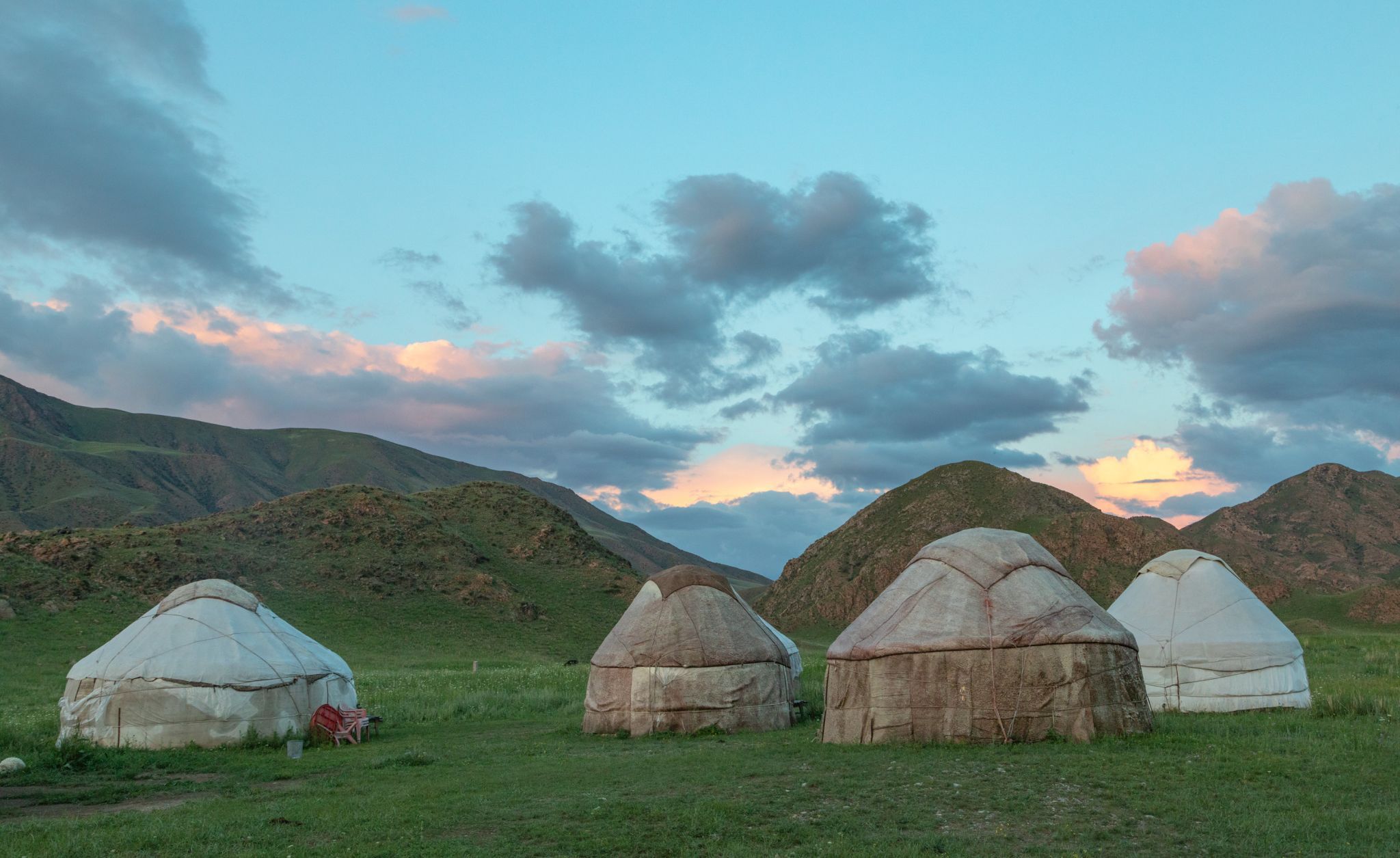 Jurtencamp Tuura Suu, Kyrgyz Republic