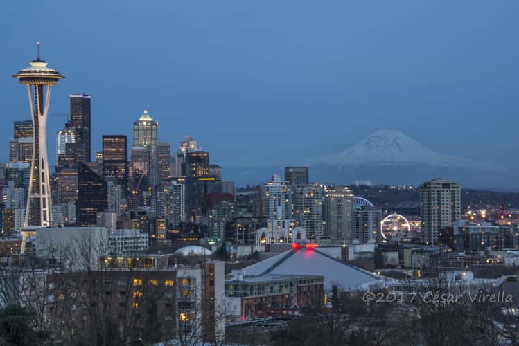 Space Needle from Kerry Park, Seattle