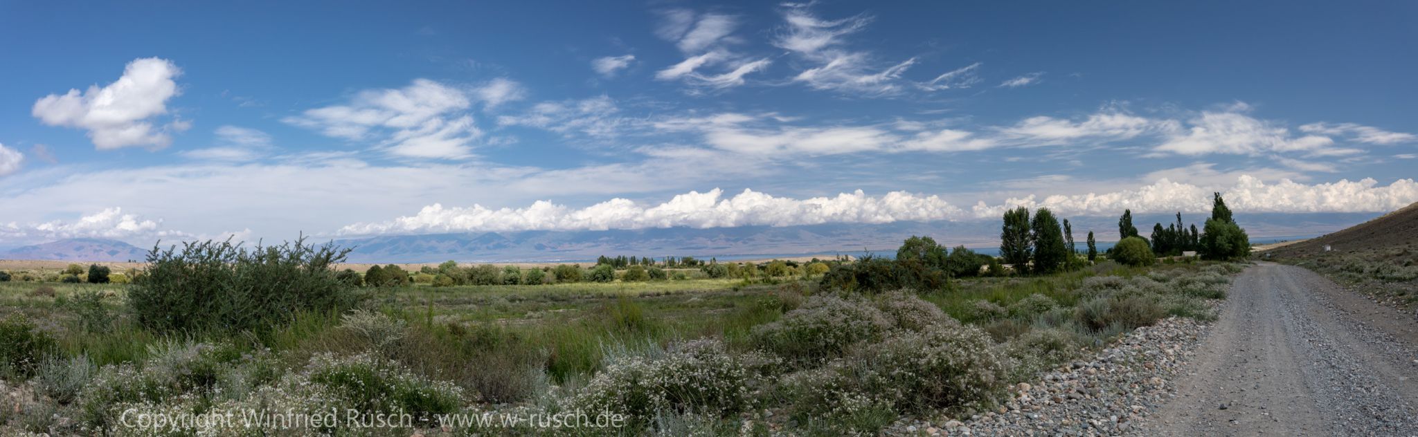 Landschaft am Iskyll-See, Kyrgyz Republic
