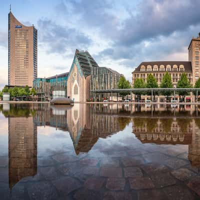 Leipzig Augustusplatz North, Germany