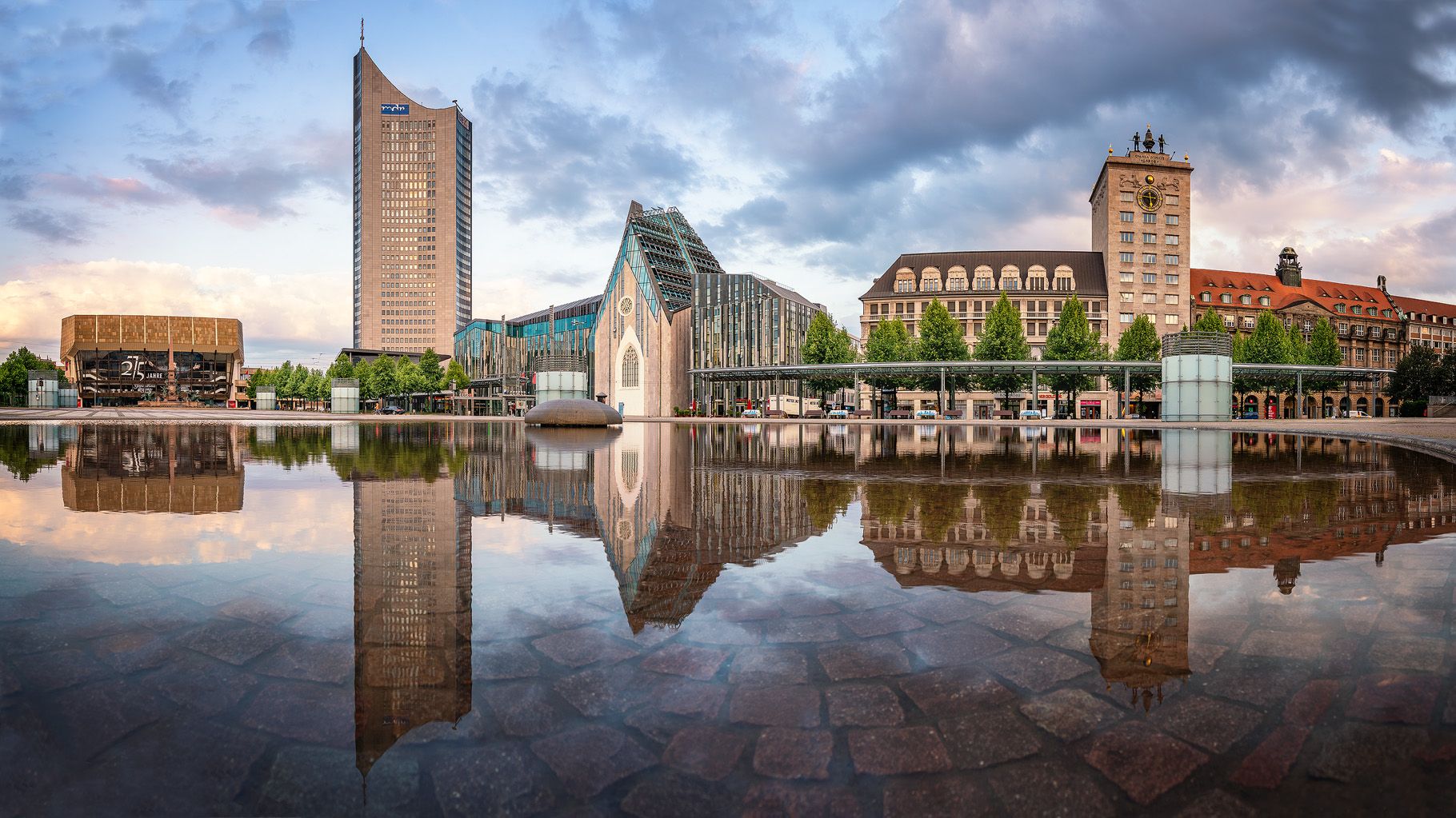 Leipzig Augustusplatz North, Germany