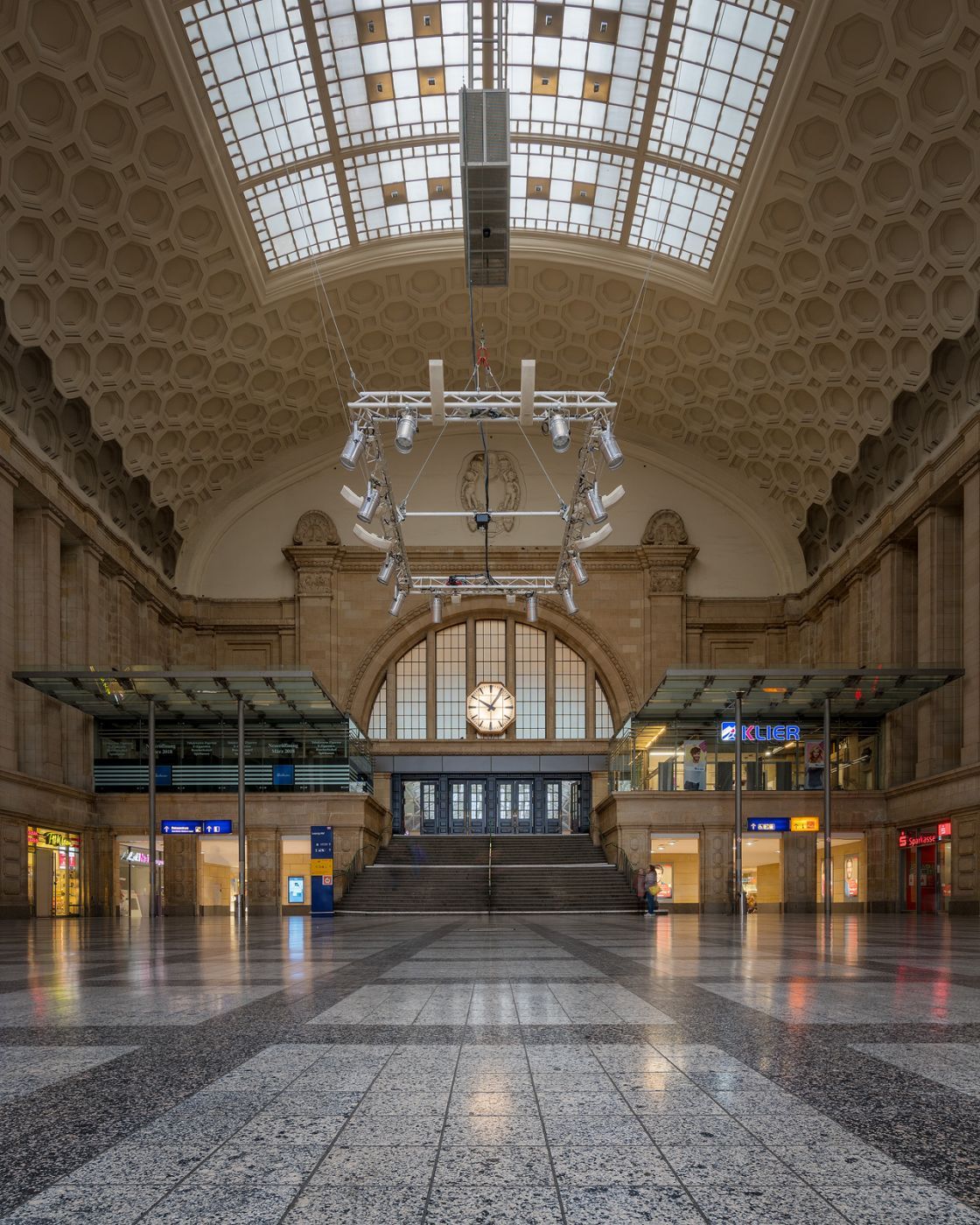 Leipzig Mainstation / Hauptbahnhof, Germany