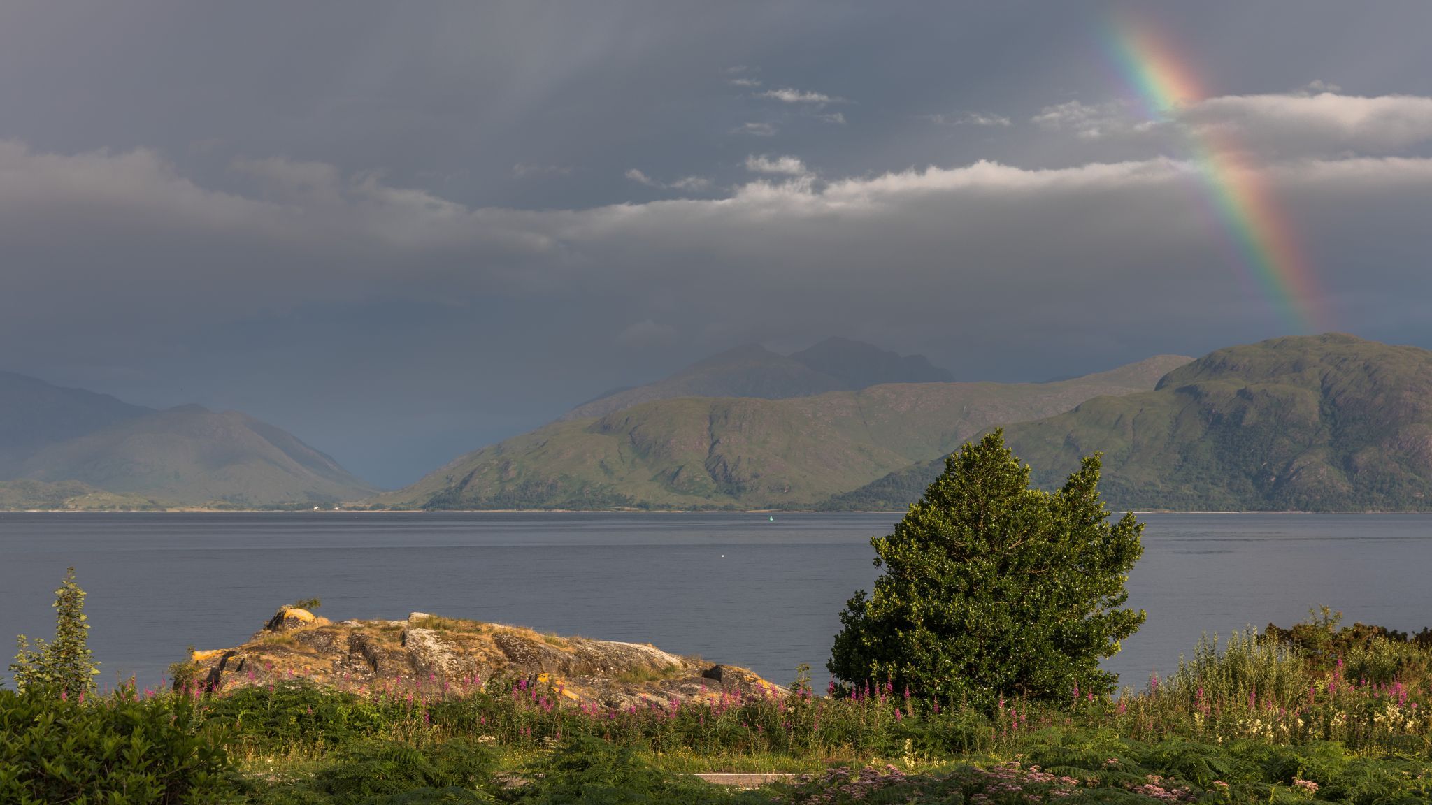 Loch Linnhe, Old Schoolhouse view, United Kingdom