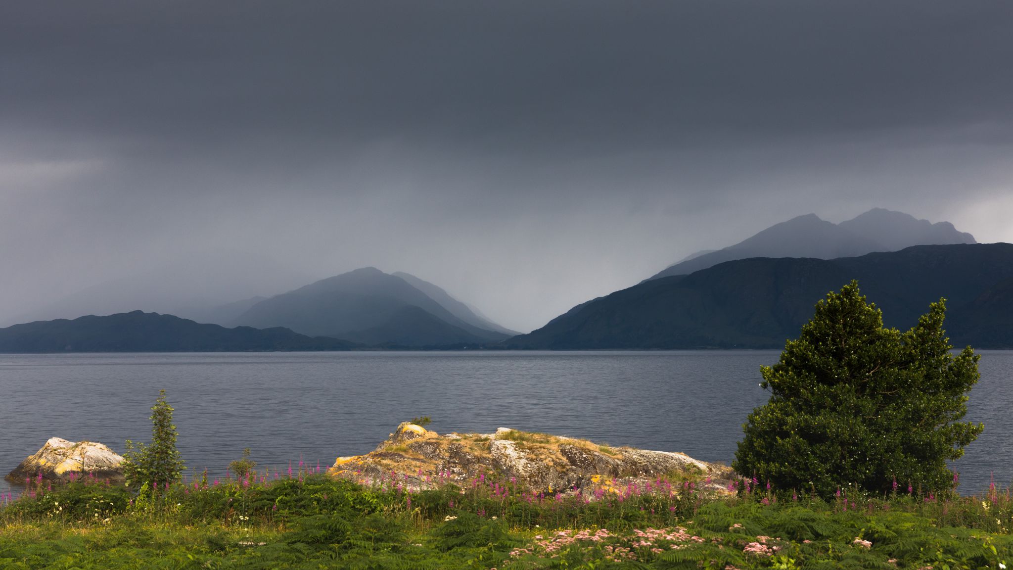 Loch Linnhe, Old Schoolhouse view, United Kingdom