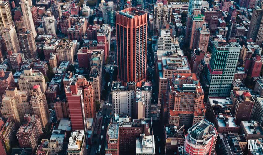 View from Empire State Building, New York City