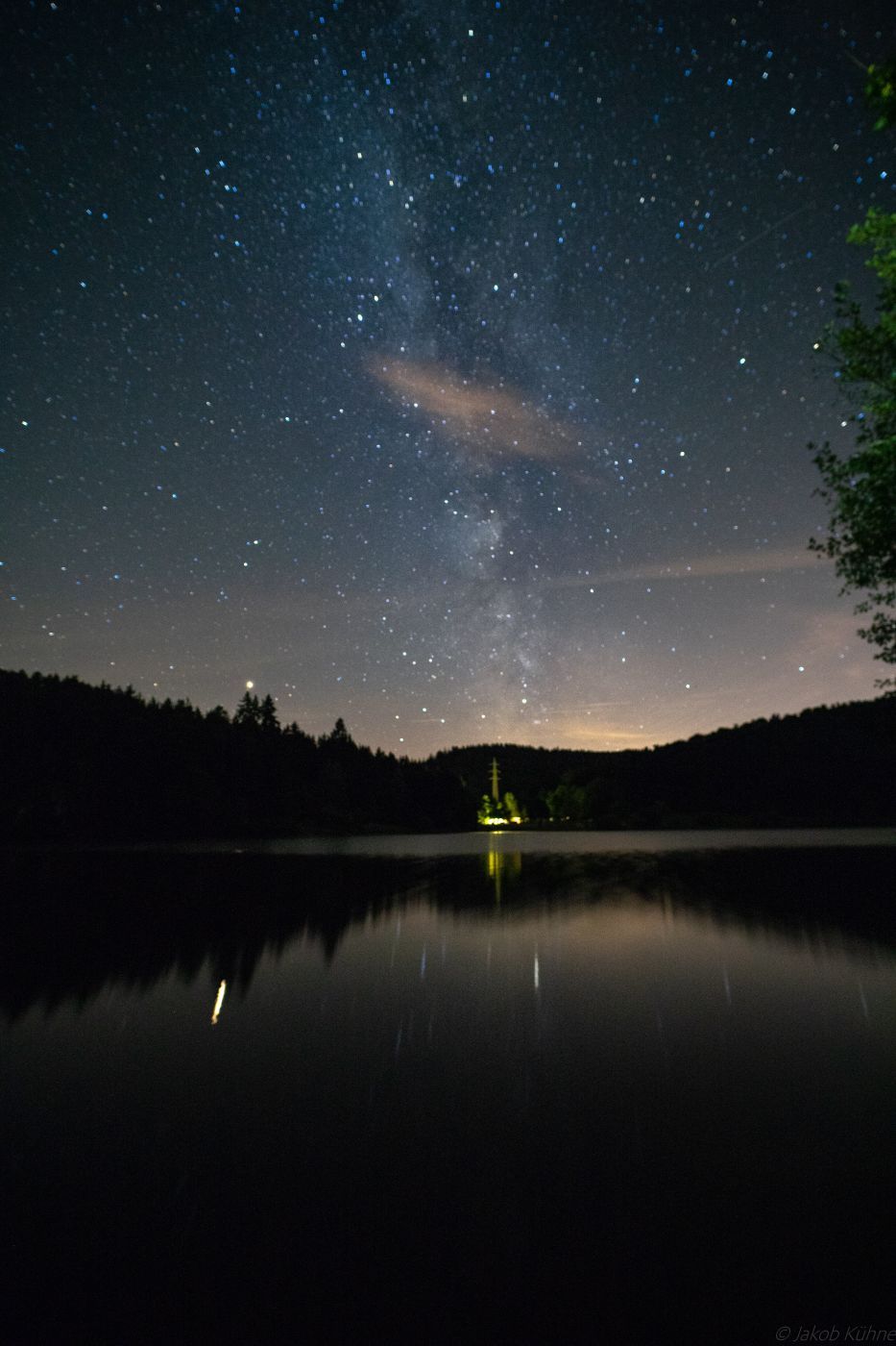 Marbach Stausee northern shore, Germany