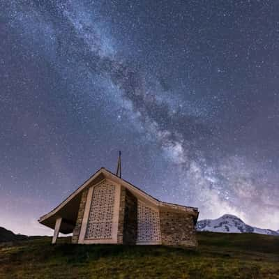 Milky way at Riffelberg, Switzerland