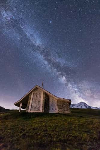 Milky way at Riffelberg