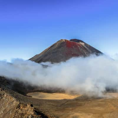 Mt Ngauruhoe (Tongariro alpine crossing), New Zealand