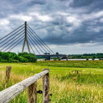 Niederrheinbrücke Wesel, Germany