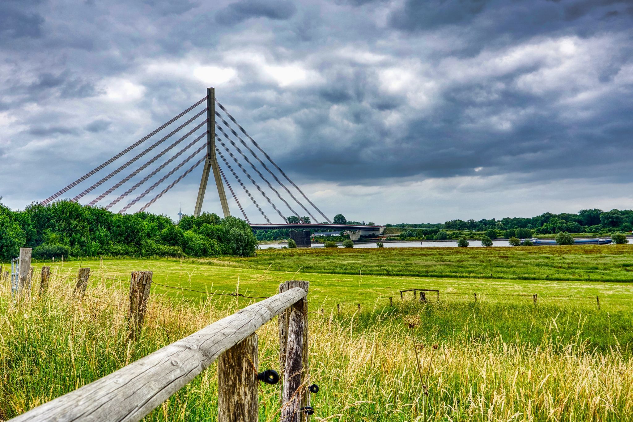 Niederrheinbrücke Wesel, Germany