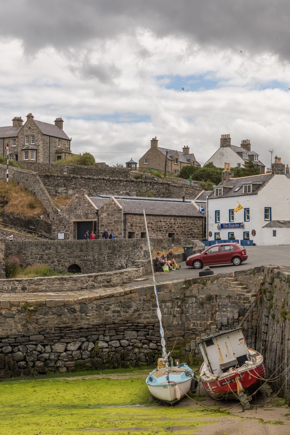Old harbour of Portsoy, United Kingdom